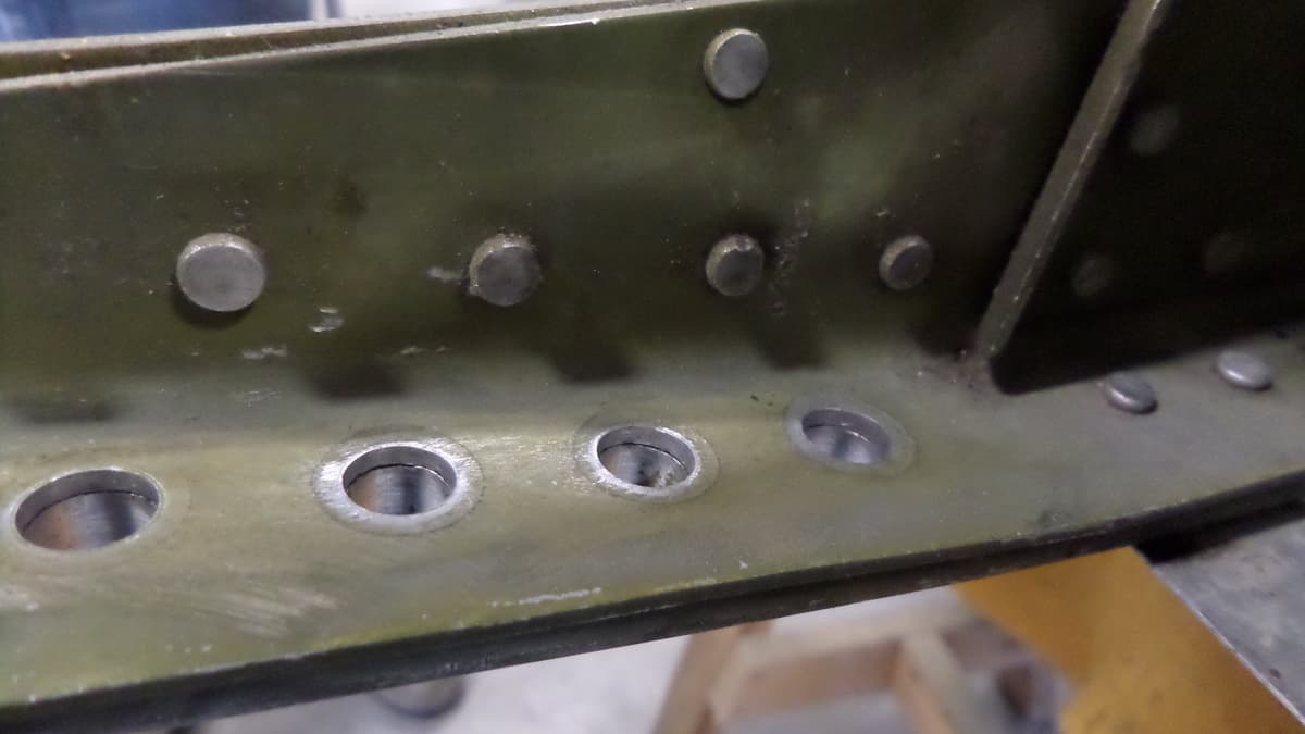 Piper spar inspection - full view