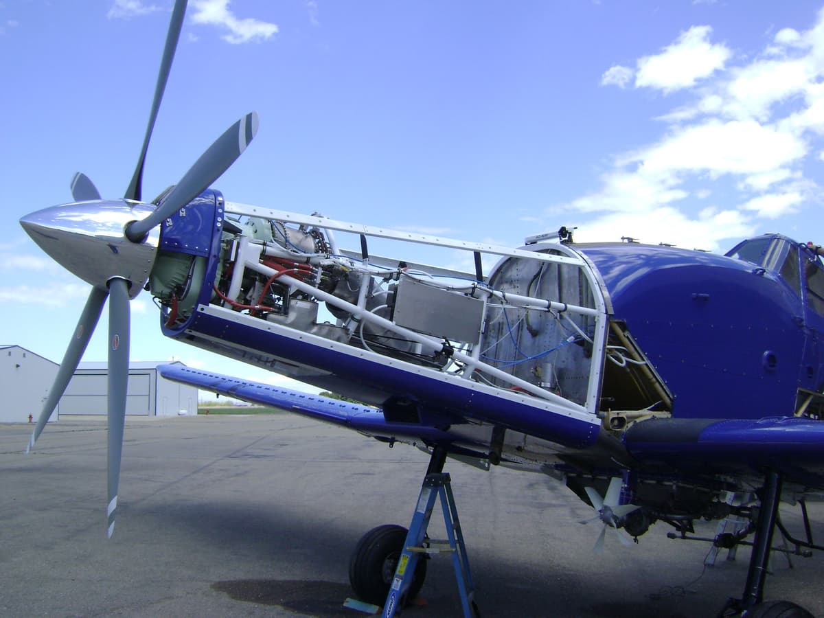 M-18 Dromader turbine conversion photo 1